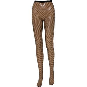 Dolce & Gabbana Black Fishnet Tights Stocking Pantyhose One Size Women's Socks
